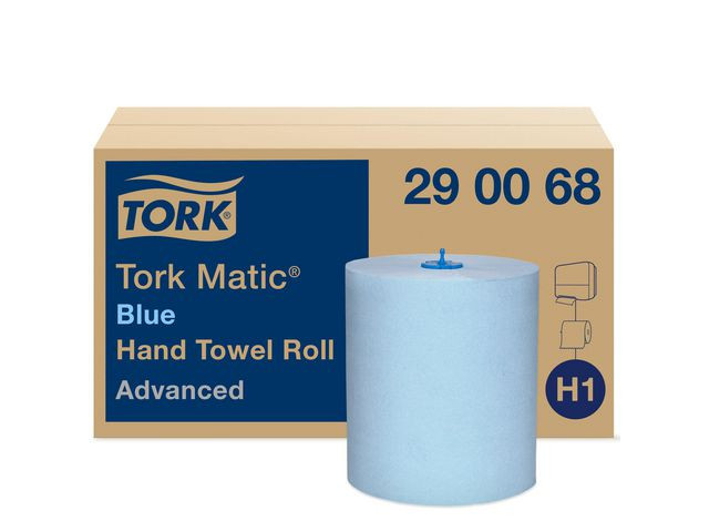 BildeTørkerull Tork Matic 2L H1 150M Blå (6 stk)
