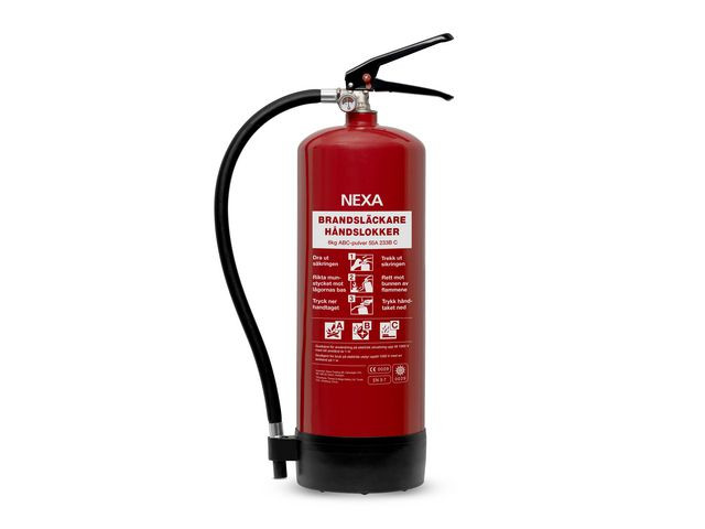 BildeBrannslukker Nexa Pulver 55A 233B C
