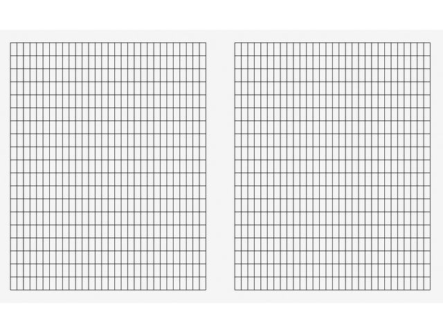 Skrivebok Emo 17X21 80G 24Bl 5X10 Ruter (20 stk)