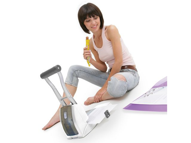 Hullemaskin Rapesco Eco 2H 150A Hd Hvit
