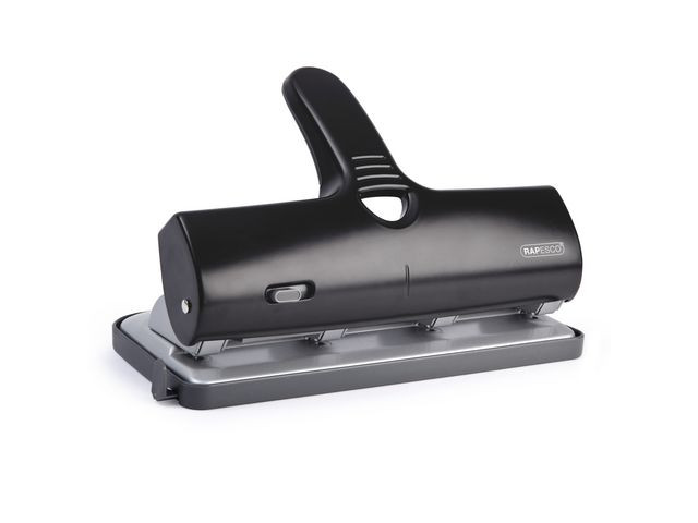 BildeHullemaskin Rapesco Alu 4H 40 Ark Sort