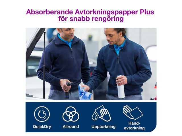Industritørk Tork Plusmaxi Sent.w1/W2 (2 stk)