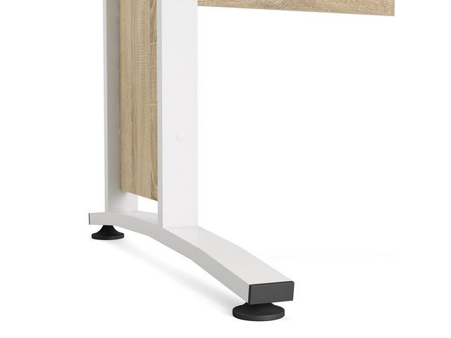 Skrivebordsben Prima Hvit Metall (2 stk)