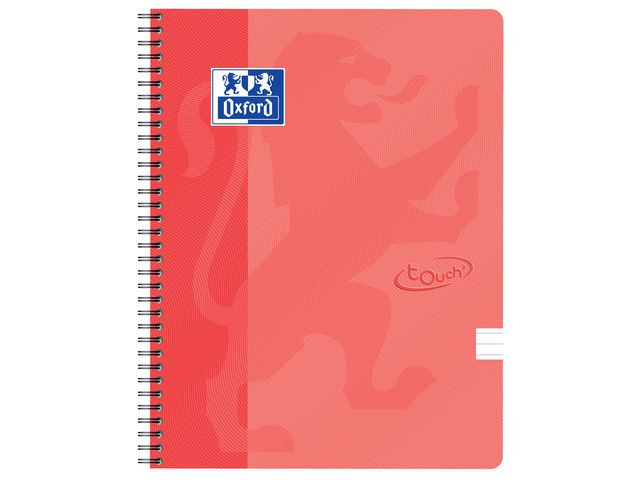 BildeNotatbok Oxford Touch A4+ 90G Lin Orange