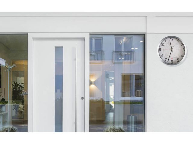 Veggur Unilux Outdoor Radiost Ø35,5 Sølv