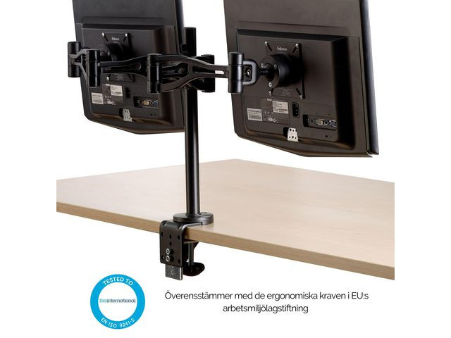 Skjermarm Fellowes 8041701 Dual/Depth