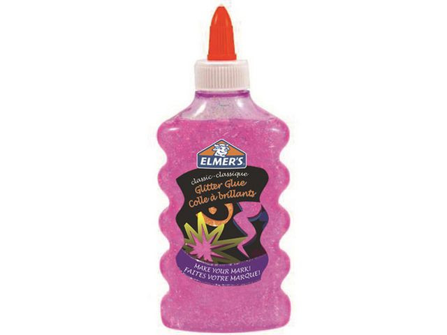 BildeGlitterlim Elmers 177Ml Rosa