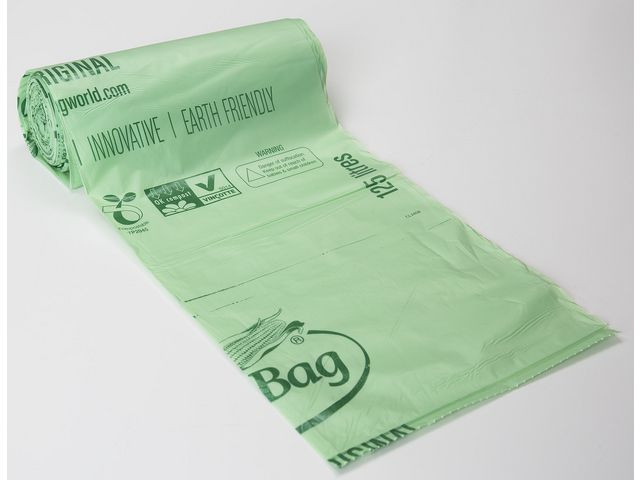 BildeBiosekk Biobag 125-150L Superline (10 stk/rull, 16 ruller)