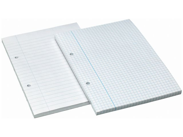 Notatblokk Bantex A5 Sidelimt Linjert (5 stk)