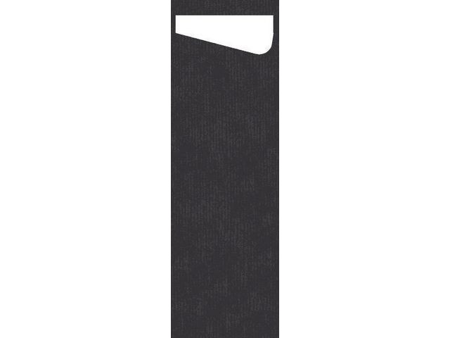 BildeSacchetto Dunisoft Slim Sort M/Hvit (60 stk/pk, 4 pakker)