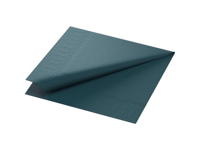 BildeServiett Duni 3L 33Cm Ocean Teal (125 stk/pk, 8 pakker)