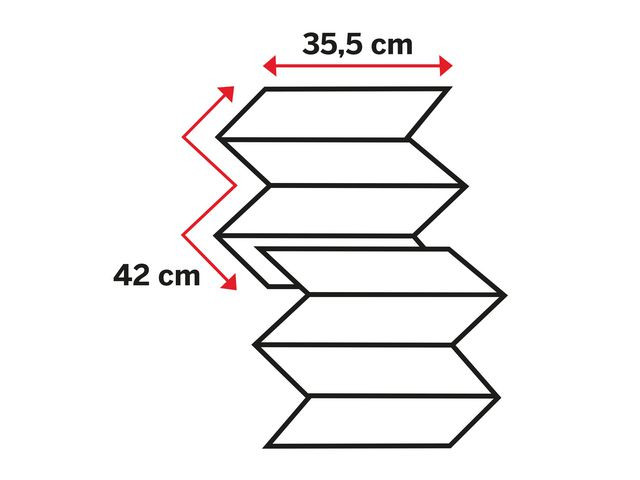 Klut Katrin Flexmaster Interfold (100 stk/pk, 5 pakker)