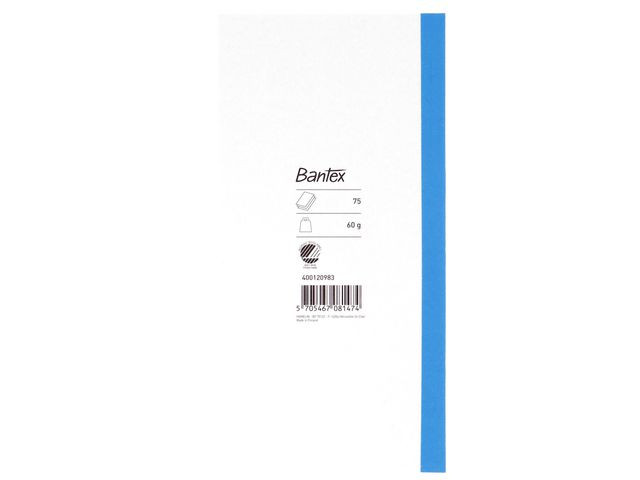 Deltablokk Bantex 24X12Cm60G 75Bl 5-Delt (10 stk)