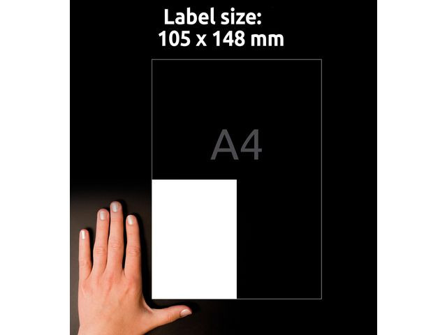 Avery 3483 Universaletiketter ILC 105x148 (400)