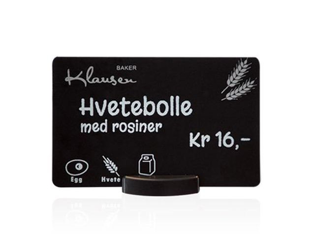 BildePlastkort Buysec 0,76Mm 100/Pk Sort