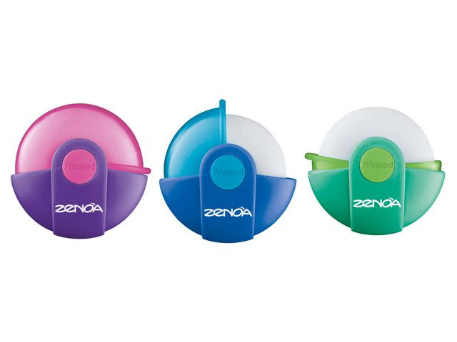 Viskelær 1 Zenoa M/Lokk Ass Farger (20 stk)