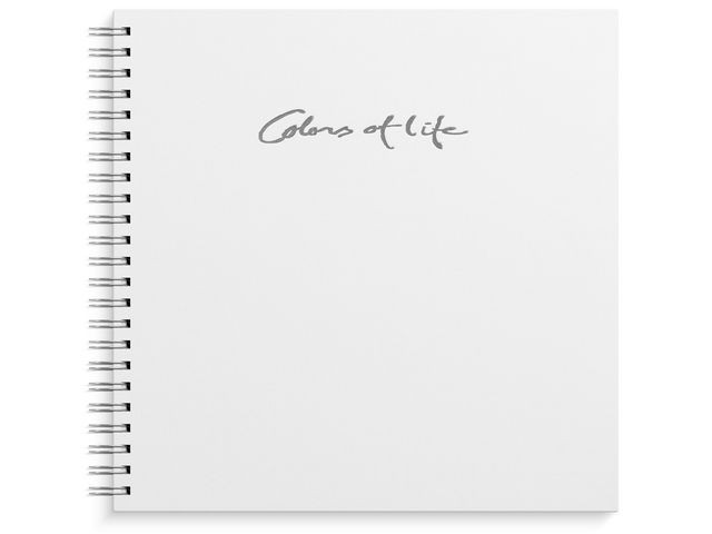 BildeFotoalbum Burde 30X30Cm Col Of Life Hvit