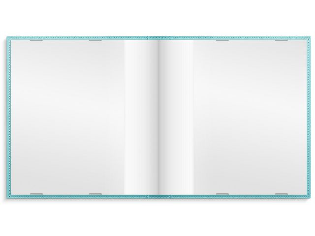 Fotoalbum Burde 19,5X17,5Cm Turkis