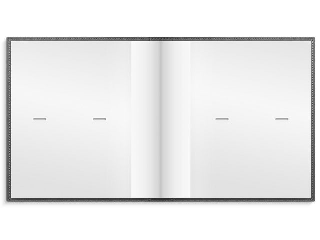 Fotoalbum Burde 24X25Cm Grå