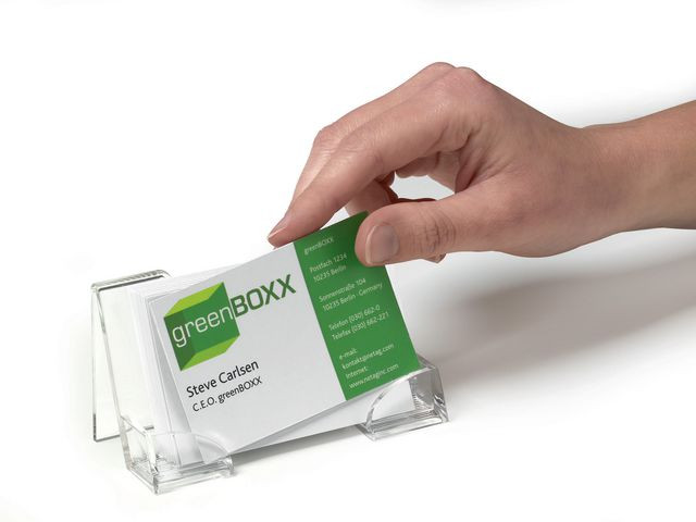 Visittkortholder Durable Akryl