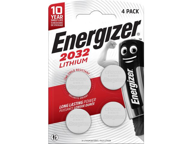 BildeBatteri Energizer Lithium Cr2032 (4 stk)
