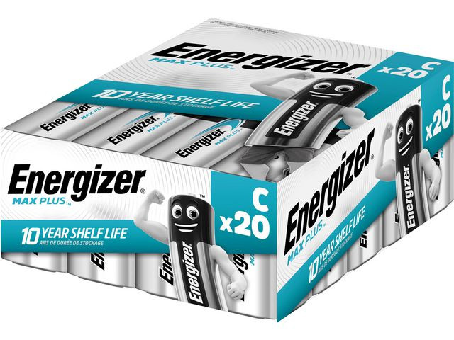 Batteri Energizer Max Plus Lr14 C (20 stk)