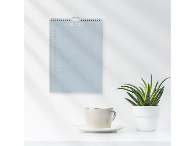 Familiekalender Grieg 2026 Color A4