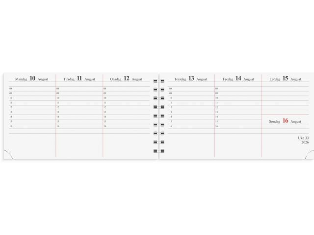 Kombikalender Grieg 2026 Spiral