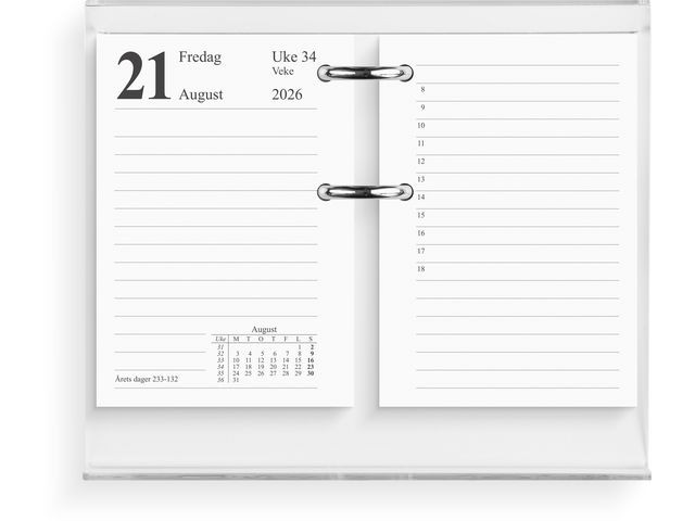 Bordkalender Grieg 2026 Norsk