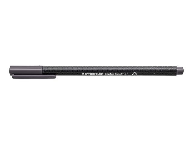Fiberpenn Staedtler Triplus 0,3Mm Grå (10 stk)