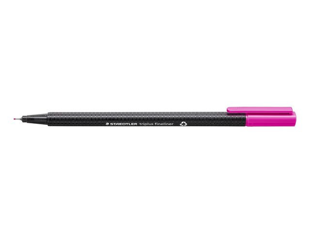 BildeFiberpenn Staedtler Triplus 0,3Mm Rosa (10 stk)