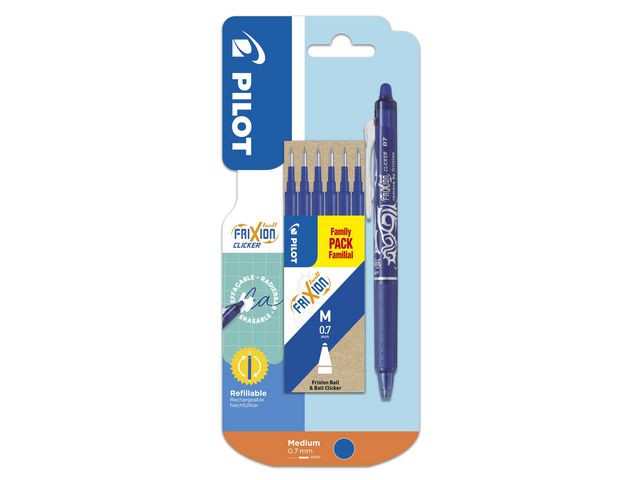 BildeBlister Set Pilot Refills+Frixion Blå (2 stk)