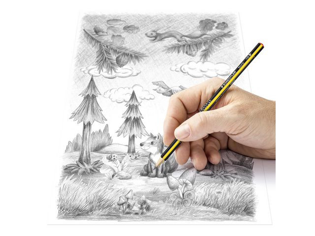 Blyant Staedtler Noris 183 Hb (12 stk)