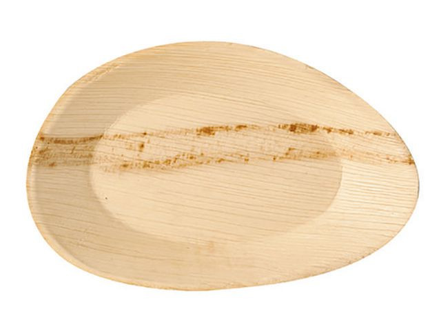 Tallerken Pure Palme 26X17X2,5Cm (25 stk)