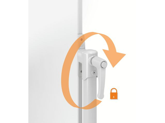 Whiteboard Nobo Vendbar Emalje 90X120Cm