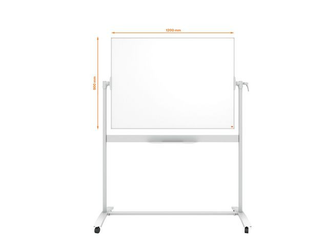 Whiteboard Nobo Vendbar Lakkert 90X120Cm