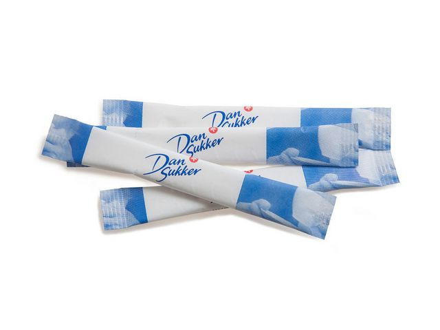 Sukkersticks Dansukker Hvit 4G (225 stk)