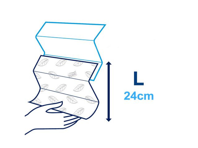 Tørkeark Tork Adv Z Lettopp. 2L H2 (200 stk/bunt, 21 bunter)