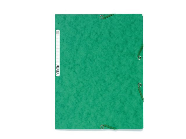 BildeStrikkmappe Exacompta A4 3 Kl 400G Grønn (25 stk)