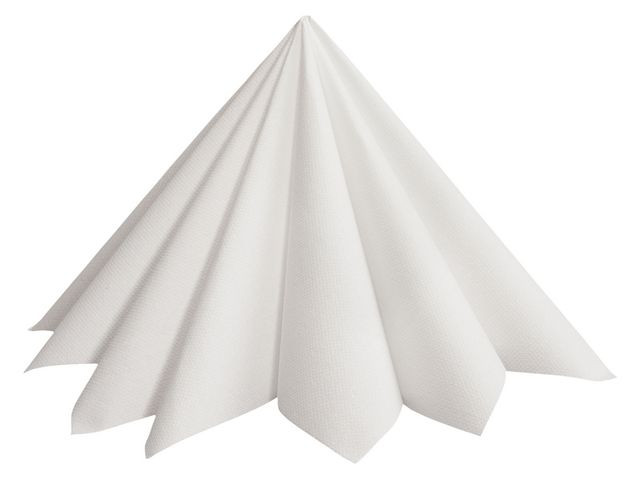 Serviett Pure 33X33Cm Hvit (50 stk)