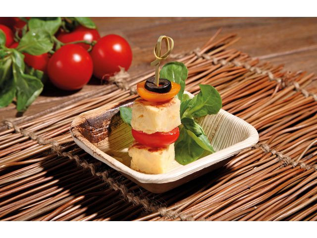 Skål Pure Palme 10X10Cm (25 stk)