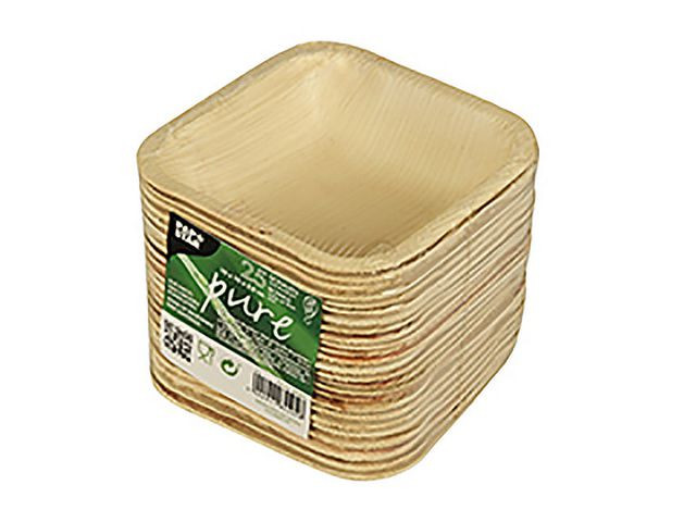 Skål Pure Palme 10X10Cm (25 stk)