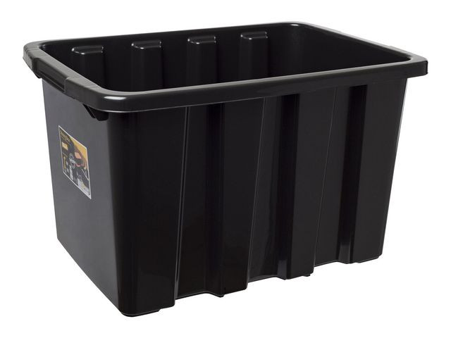 BildeOppbevaringsboks Strongbox 55L Sort