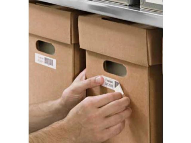 Dymo Universaletiketter 19x51 Avtagbare hvite (500)