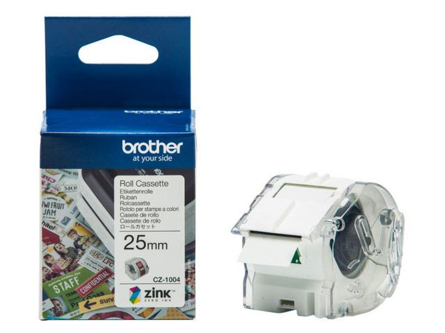 BildeEtikett Brother Cz1004 Fullfarge 25Mmx5M