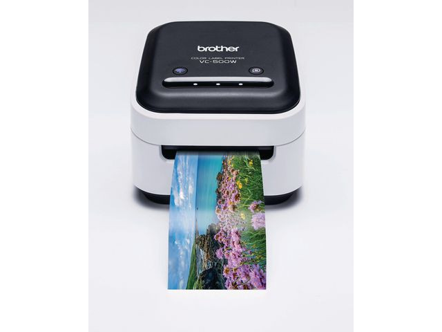 BildeEtikettskriver Brother Vc500W