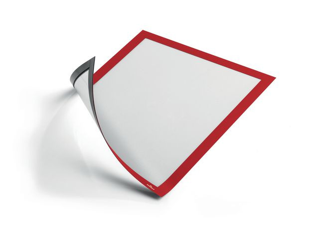 Magnetramme Duraframe A4 Rød (5 stk)