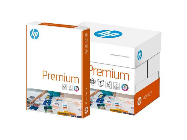 Kopipapir Hp Premium A4 80G (500 ark/pk, 5 pakker)