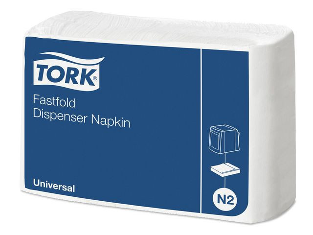 BildeDispenserserviett Tork 1L N2 Hvit (300 stk/pk, 36 pakker)