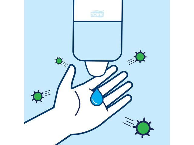 Stativtilbehør Tork Hygiene Plexiglass